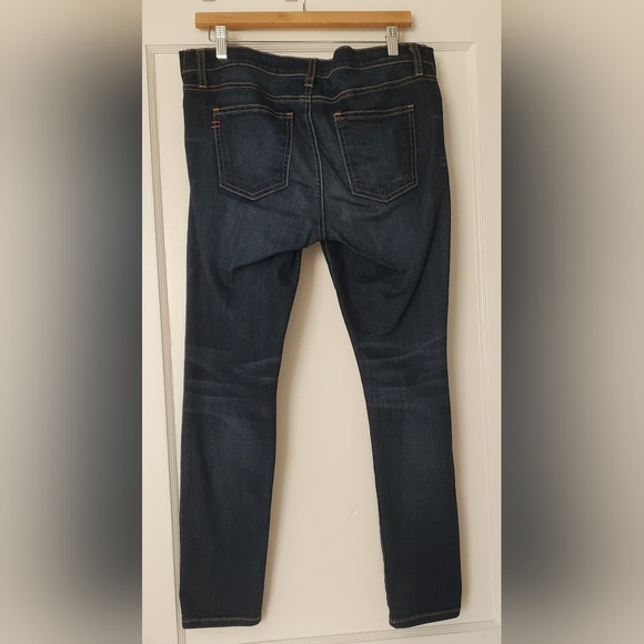 Maternity Hatch + Vintage Patti Denim Jeans - Set Of 3 Blue, Ivory, Black - Picture 6 of 16
